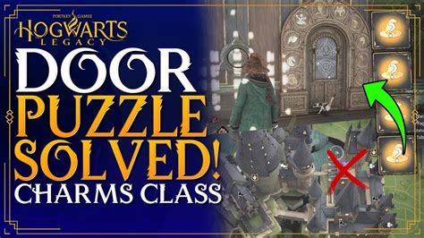 Hogwarts Legacy: How to open Charms Classroom。